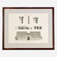 A Suite of Five Engravings from 'Description de l'Égypte'
