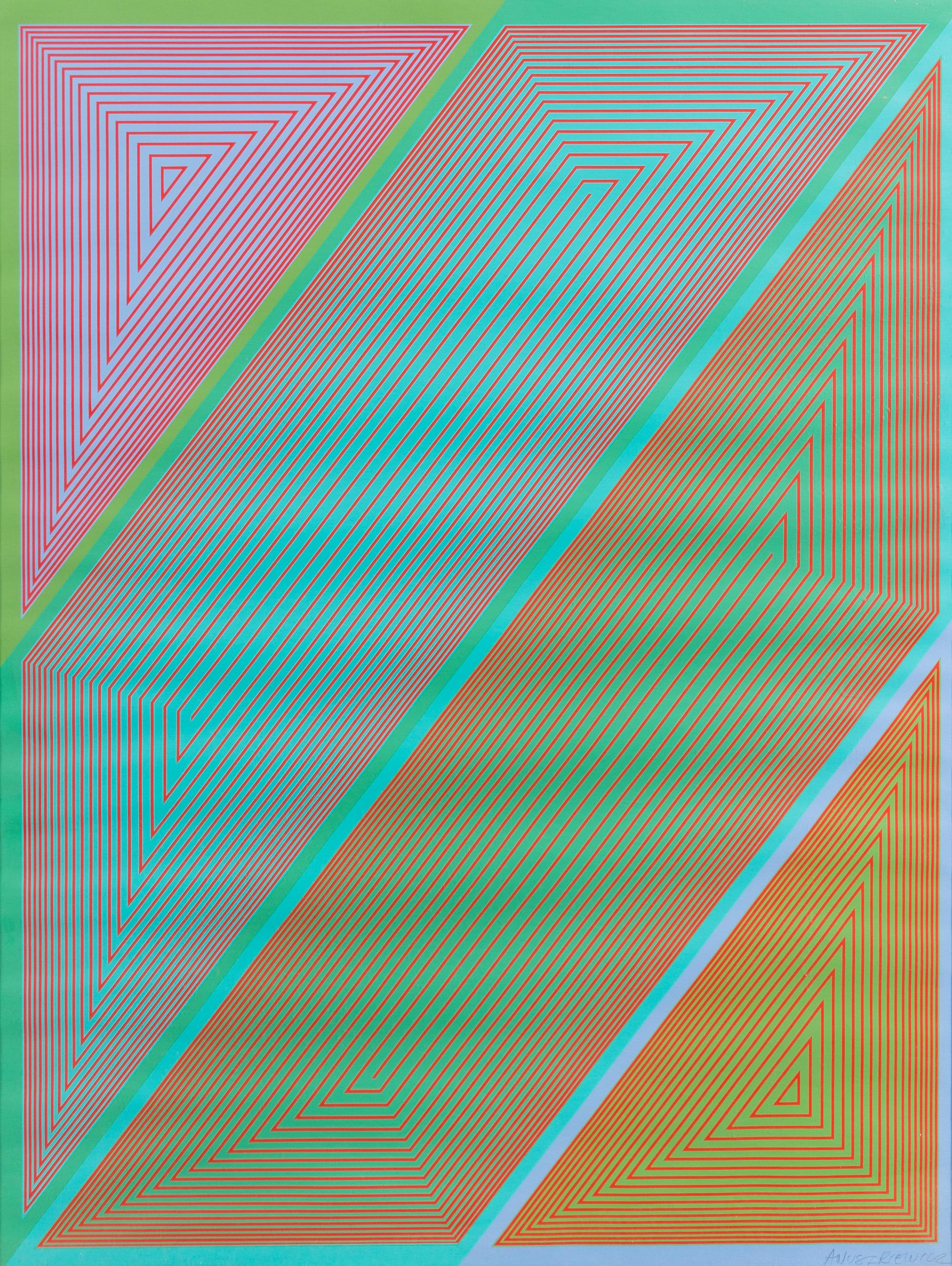 Richard Anuszkiewicz, (American, b. 1930), Untitled (Portfolio of Ten)