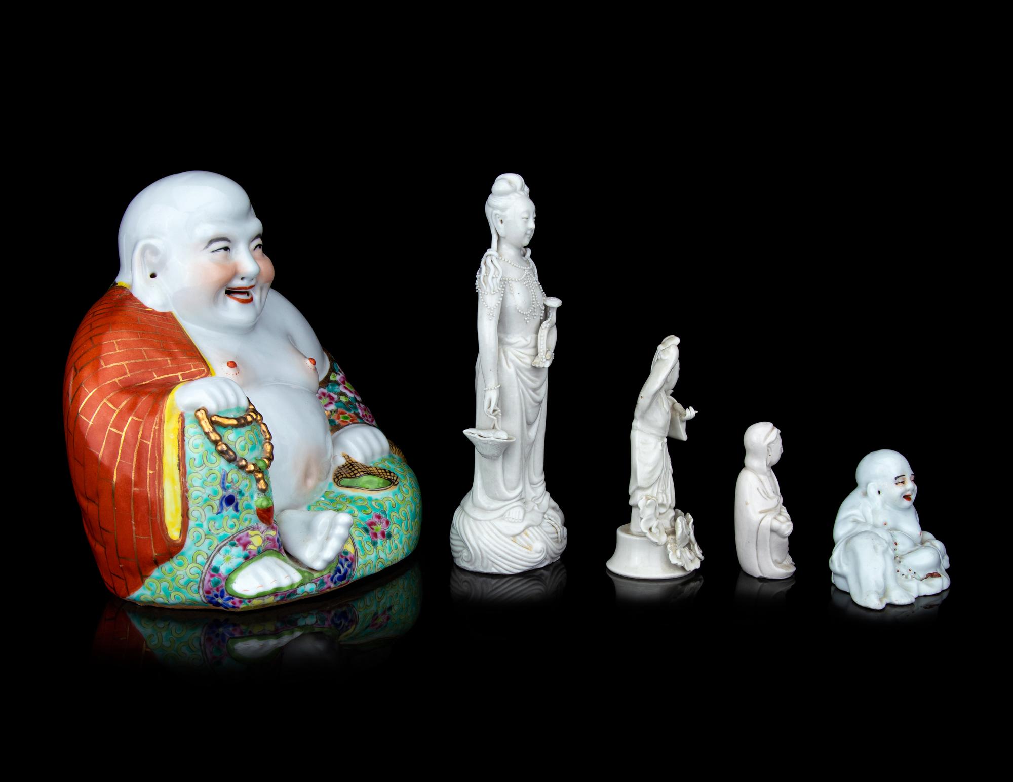 Five Chinese Porcelain Figures