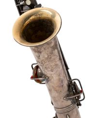 A Vintage Silver Plated C-Melody Saxophone — by C. G. Conn, Ltd. Elkart Lake, Indiana