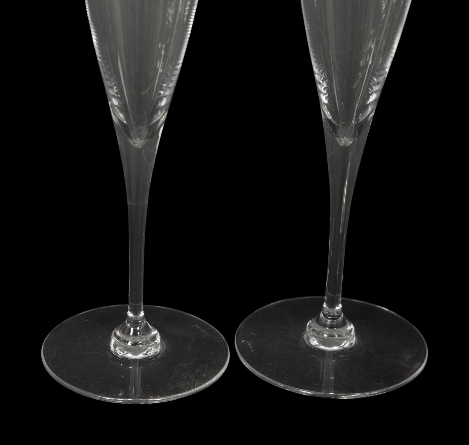 A Group of Baccarat Stemware