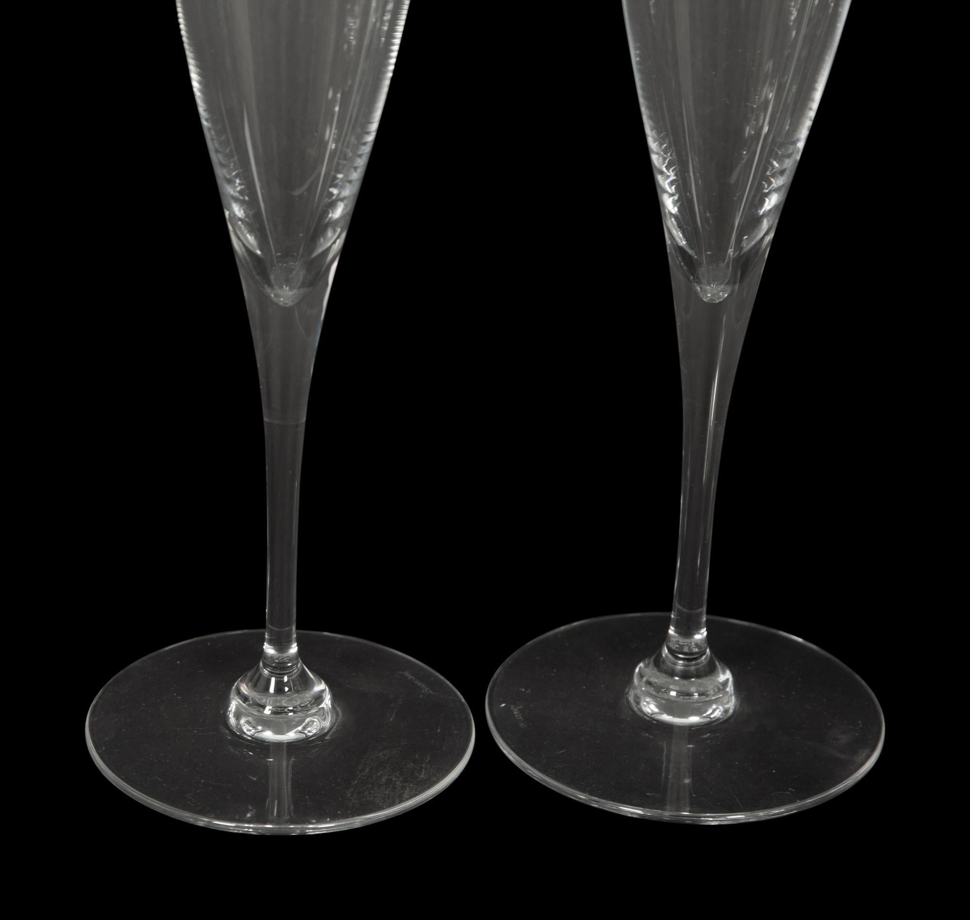 A Group of Baccarat Stemware