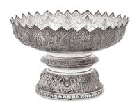 A Chinese Export Silver Bowl