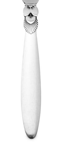 A Georg Jensen Cactus Silver Flatware Service