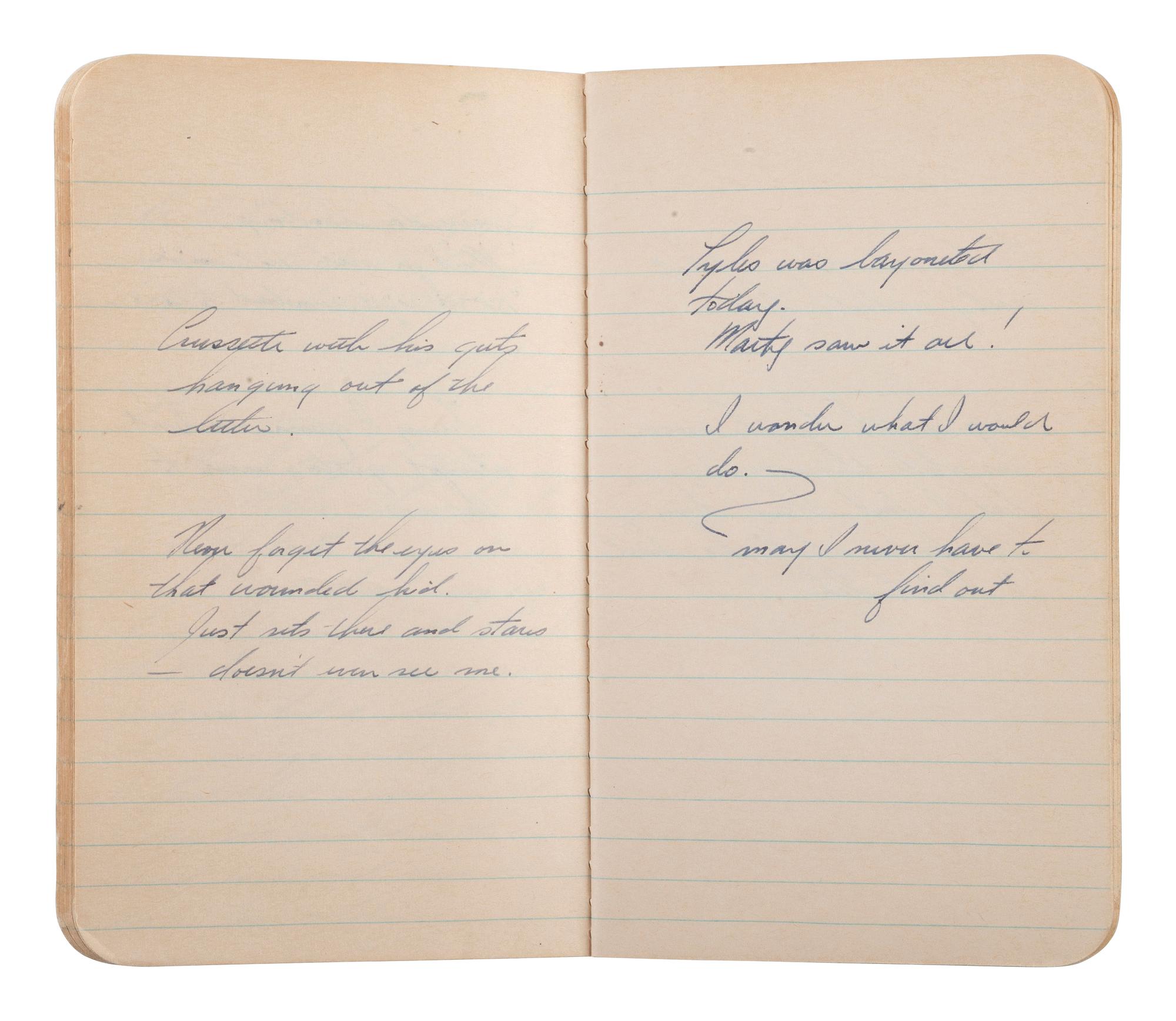 [WWII]. Diary and ephemera archive of Emerson J. Duricky, 3rd Brigade Army, Amphibious.