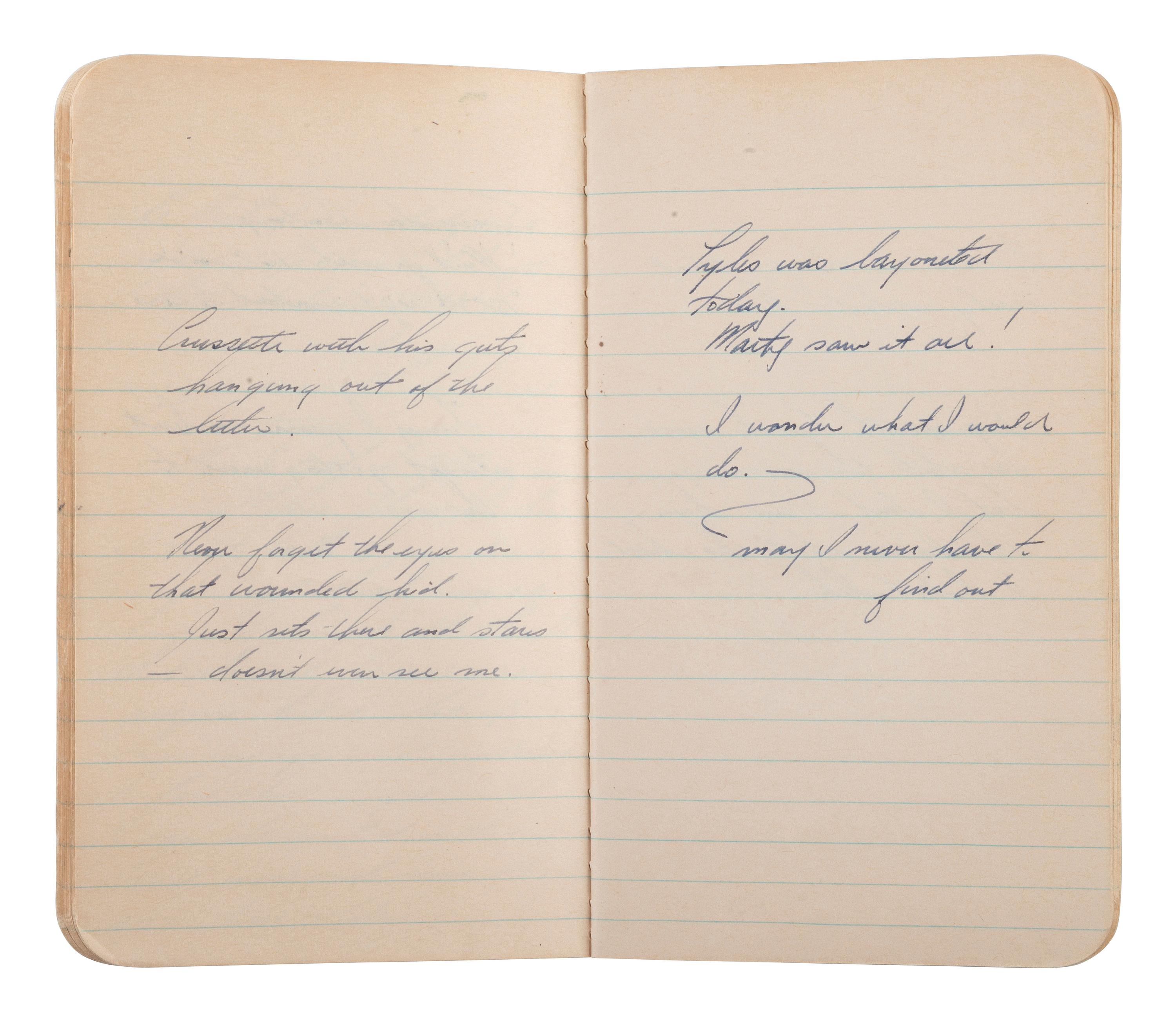 [WWII]. Diary and ephemera archive of Emerson J. Duricky, 3rd Brigade Army, Amphibious.