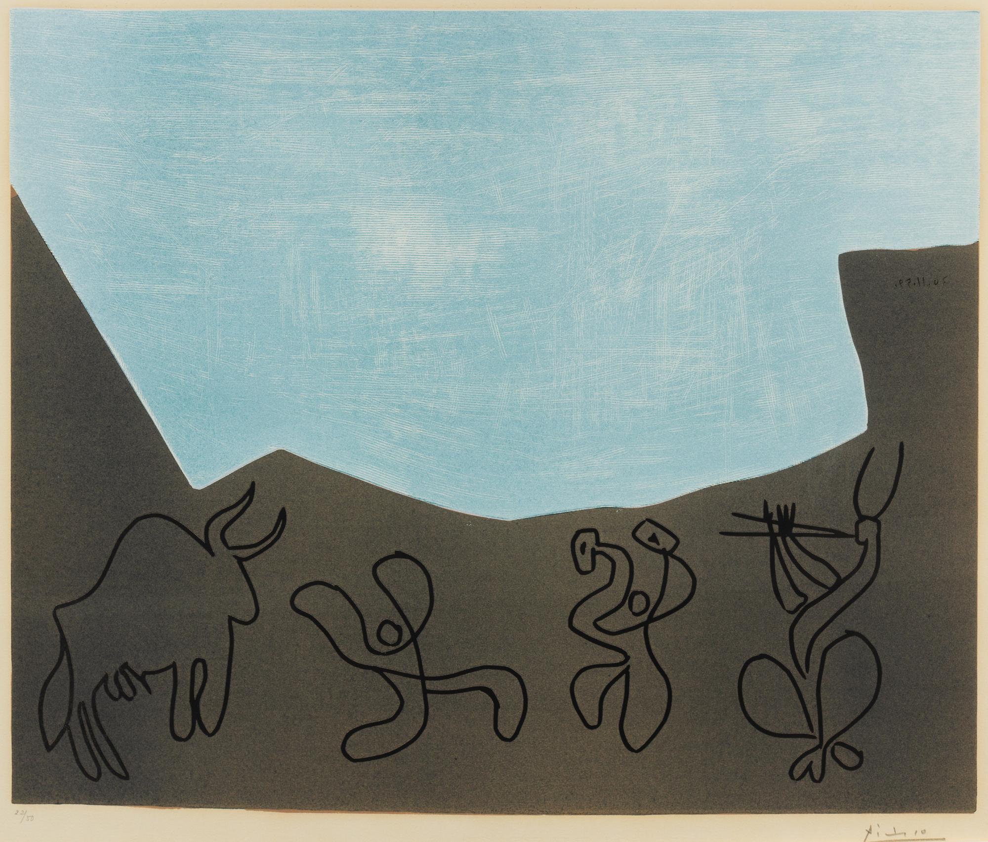 Pablo Picasso, (Spanish, 1881-1973), Bacchanale, 1959