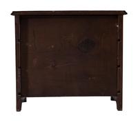 A Federal Style Miniature Mahogany Chest of Drawers