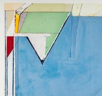 Richard Diebenkorn (American, 1922-1993) — High Green, Version II, 1992