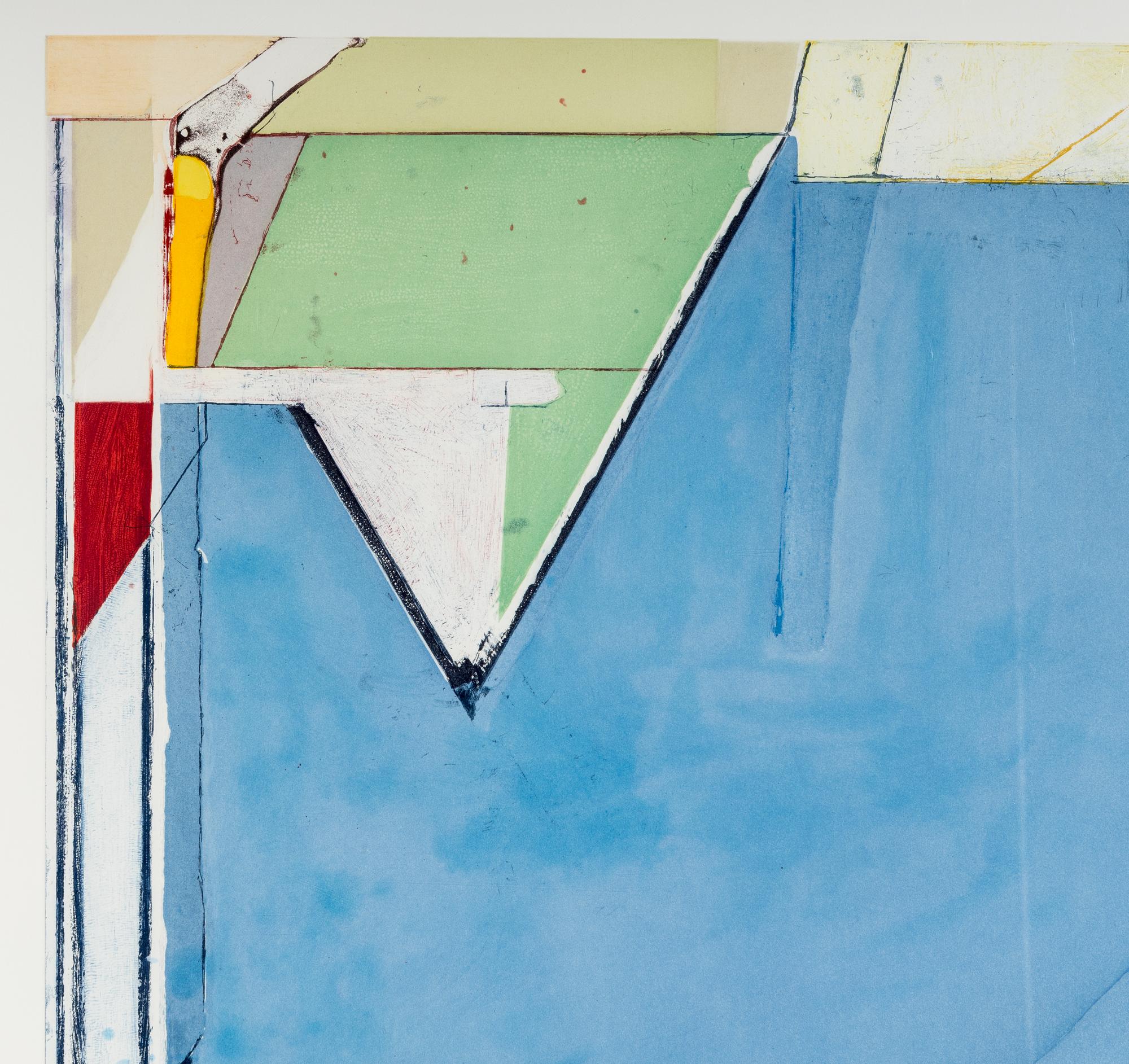 Richard Diebenkorn (American, 1922-1993) — High Green, Version II, 1992
