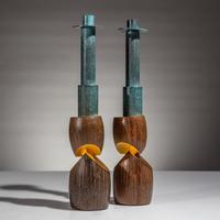 Wendell Castle (American, 1932–2018) — Pair of Candlesticks, 1990