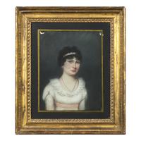 Sharples Family, Possibly Ellen Sharples (1769-1849) — Portrait of a Young Lady