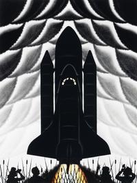 Roger Brown (American, 1941-1997) — Cathedrals of Space , 1983