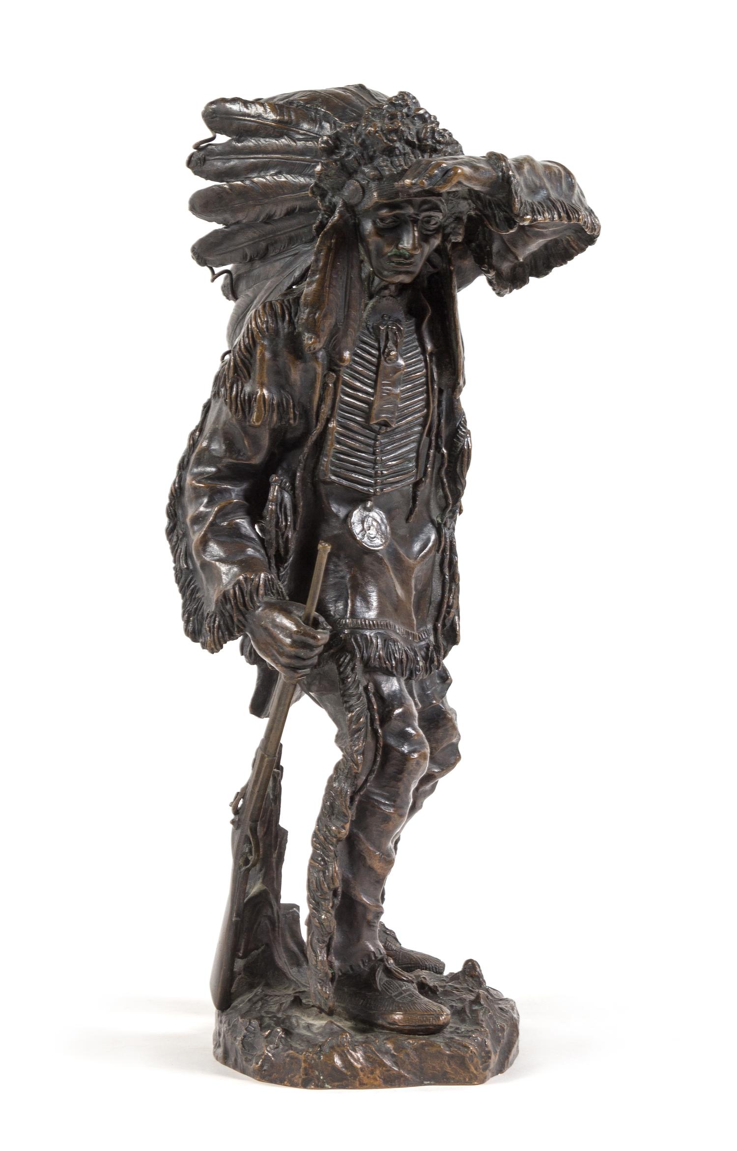 Carl Kauba Height 19 x width 9 inches — (Austrian, 1865-1922)