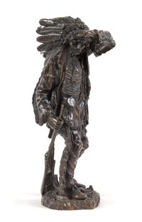 Carl Kauba Height 19 x width 9 inches — (Austrian, 1865-1922)