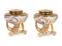 A Pair of Copeland Spode Porcelain Coolers