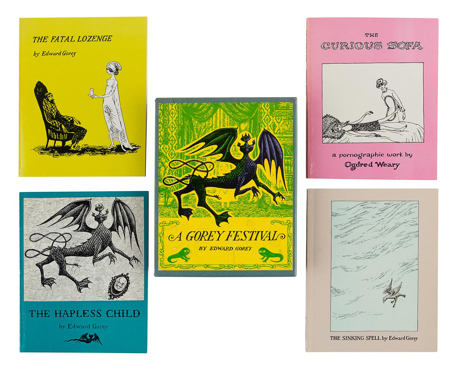 GOREY, Edward (1925-2000). A Gorey Festival . New York: Ivan Obolensky, 1968.