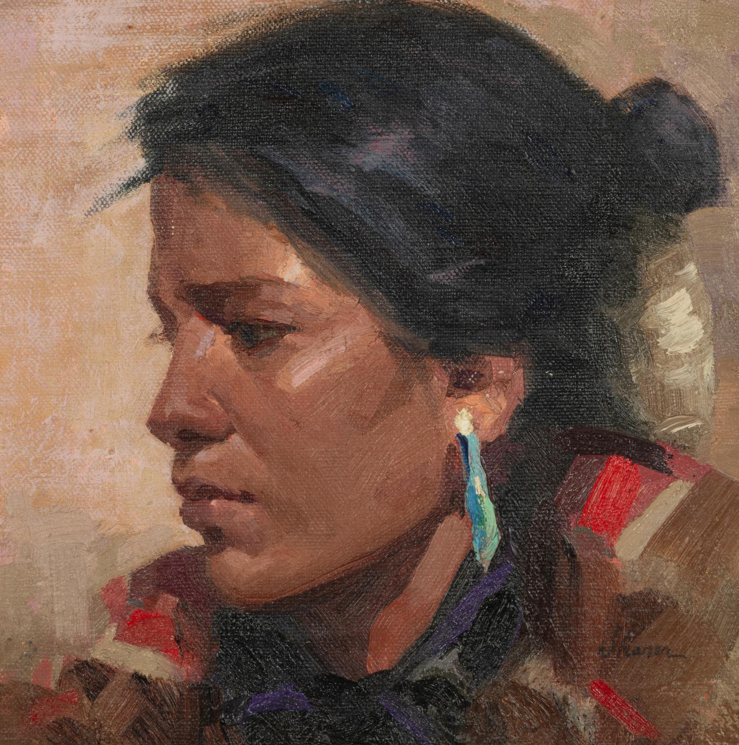 Portrait, Indian Woman
