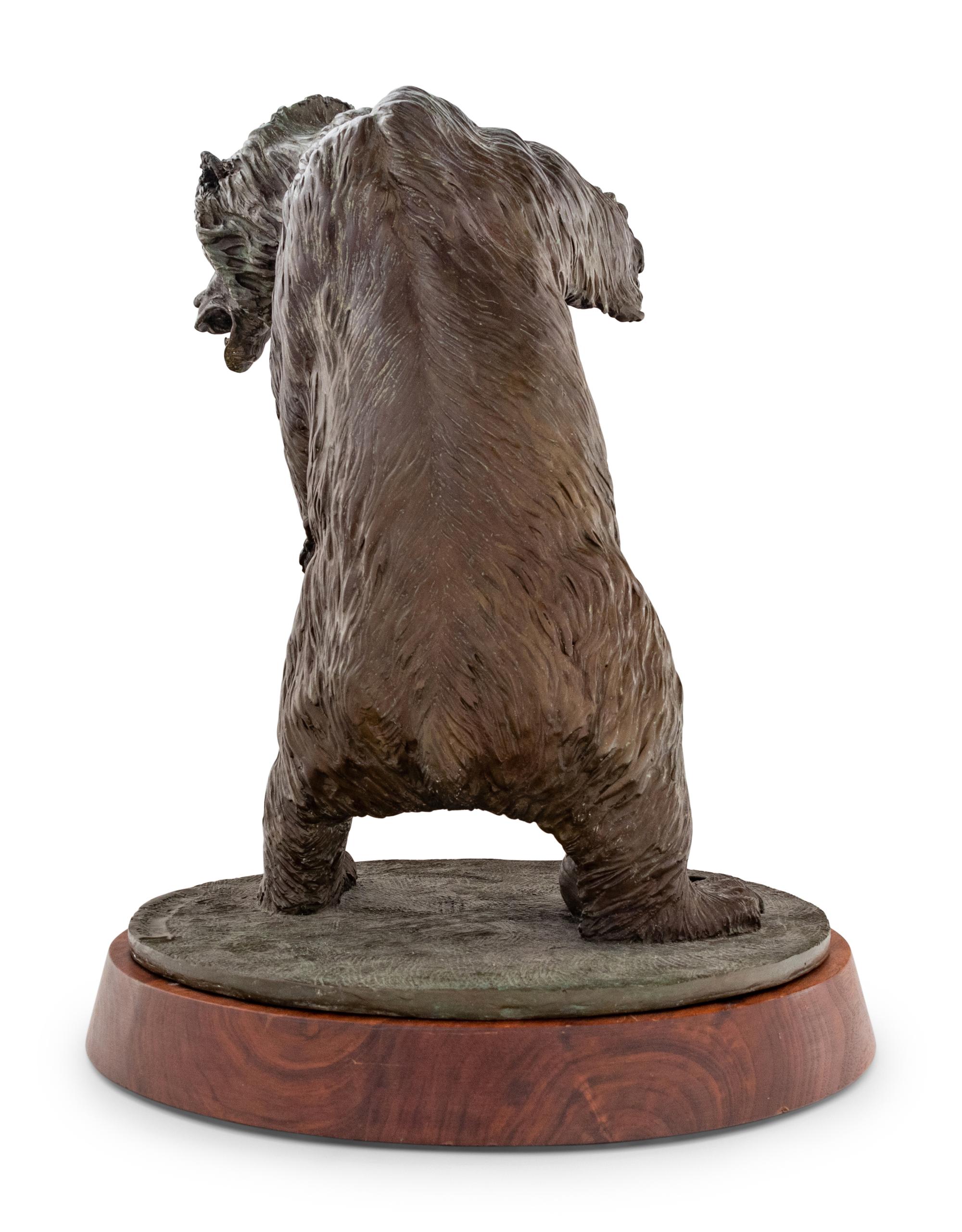 A Harland Young "Stripping The Ball" Sculpture Formerly Displayed at Mike Ditka's Restaurant,