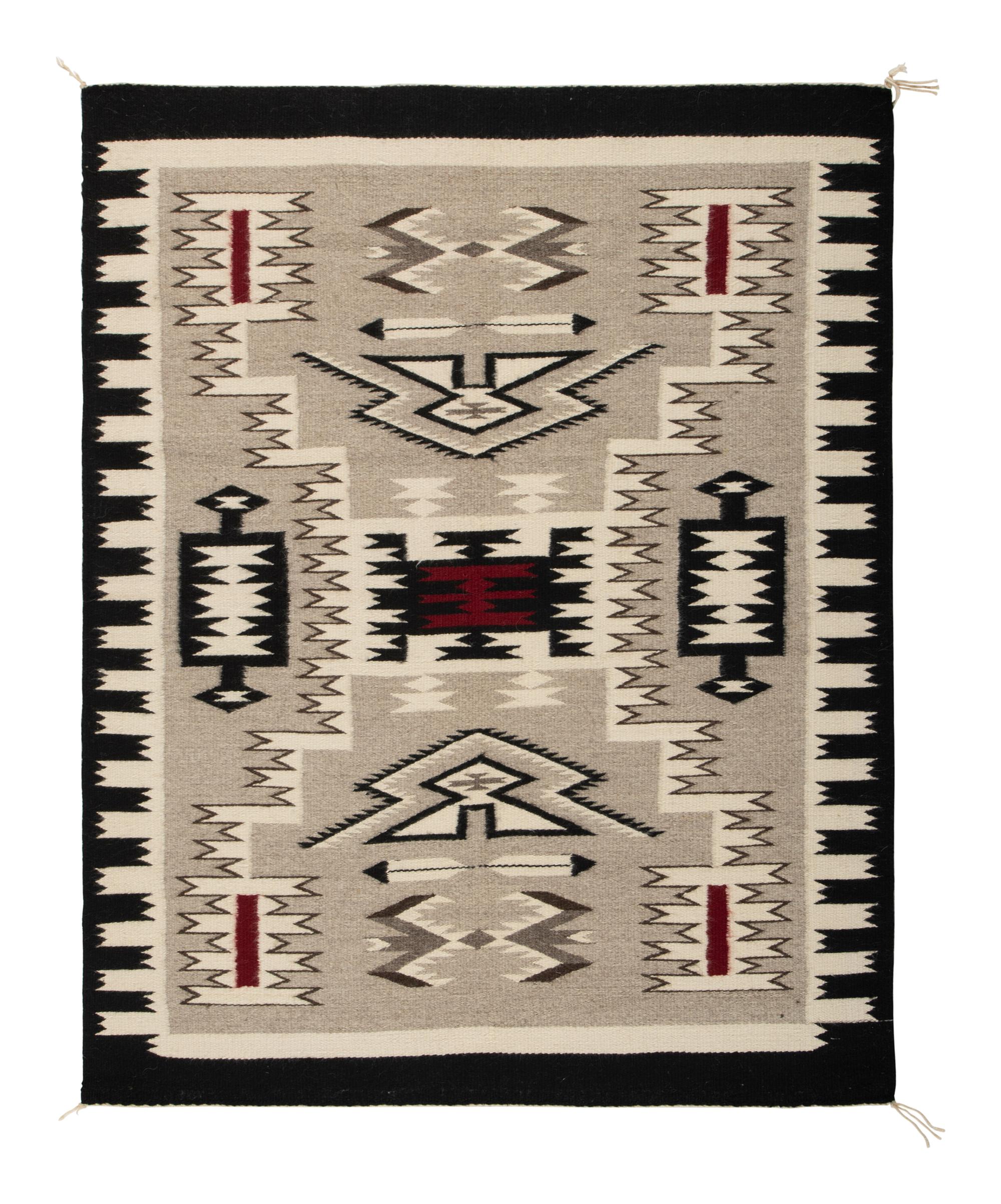 Navajo Storm Pattern Weaving / Rug