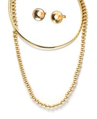 A Collection of 14 Karat Yellow Gold Jewelry, 17.00 dwts.