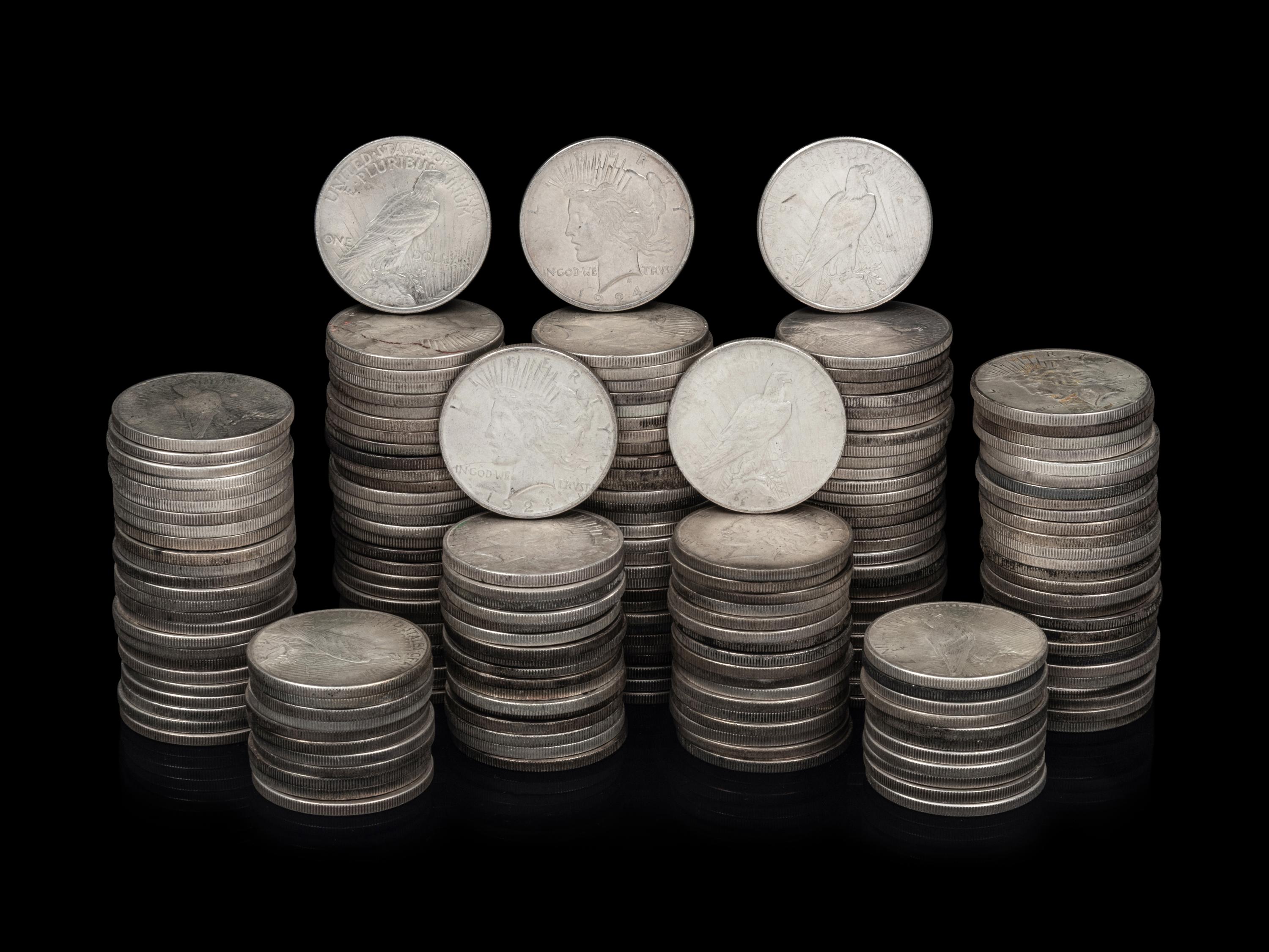 Two Hundred Peace $1 Coins