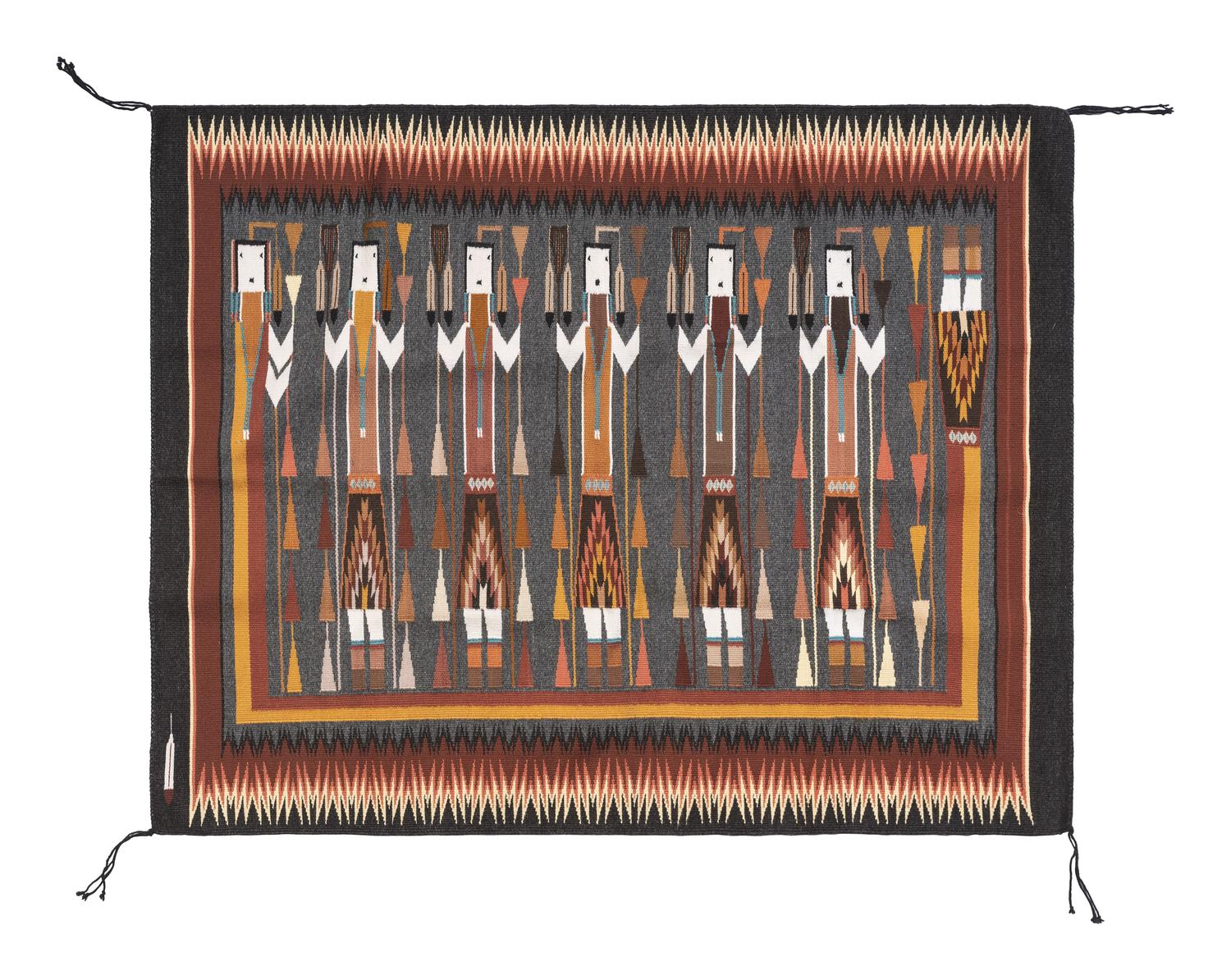 Navajo Yei Weaving / Rug