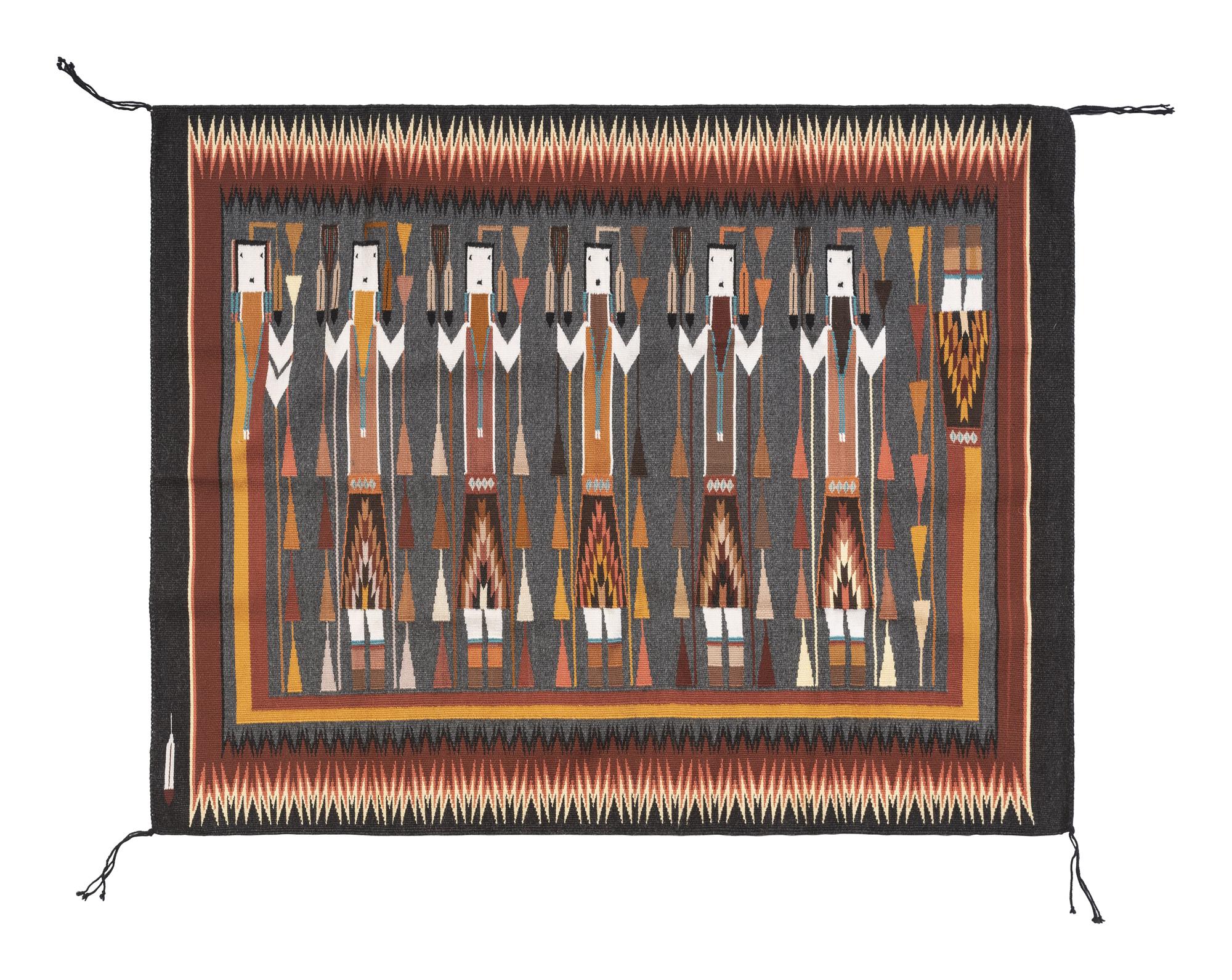 Navajo Yei Weaving / Rug