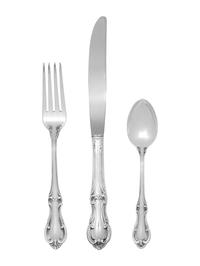 An American Silver Flatware Service