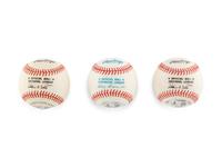 A Group of Dual Signed Autograph Baseballs (Beckett Authentication Services)
