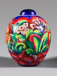 Art Deco Vase and Cover, form Rapin No. 21, circa 1928