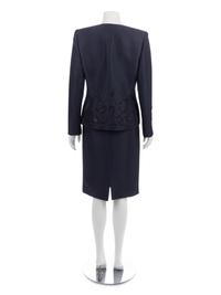 Two Jacket Ensembles, 1980-90s: Oscar de la Renta & Orrier's