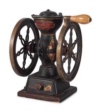 A Landers, Frary & Clark Painted Cast Iron Coffee Mill
