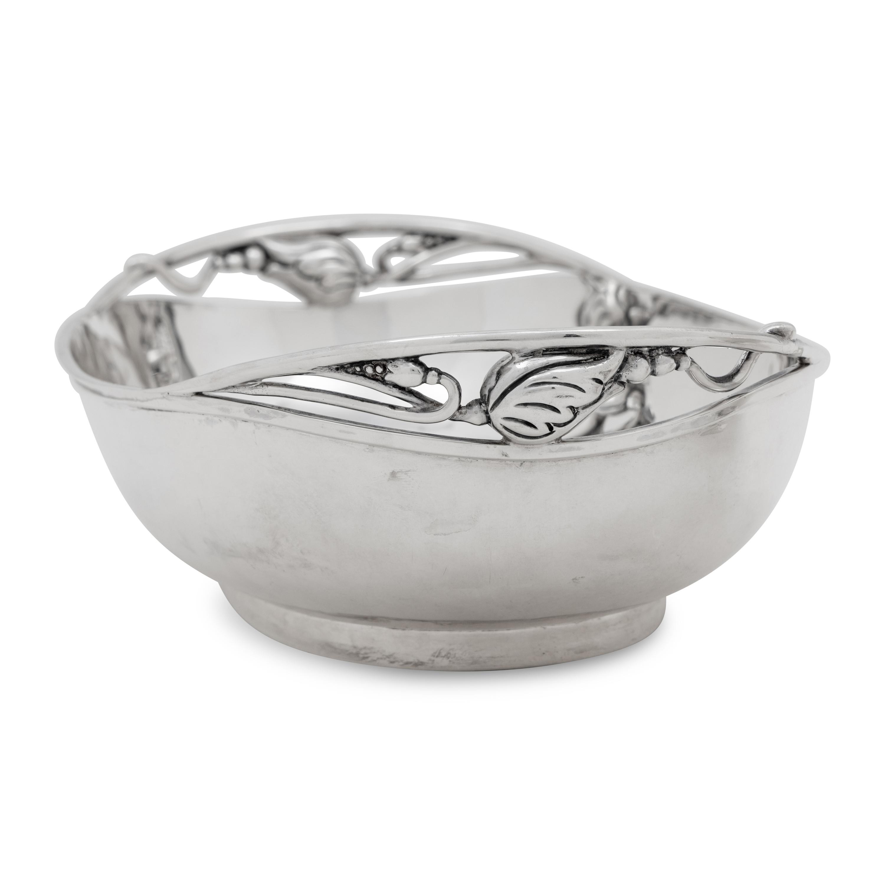 Two Mexican Silver Table Articles