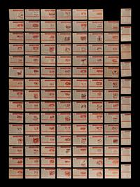 A Near Set of 1956 Topps Football Cards Including Multiple Hall of Famers and Rookies (114/120),