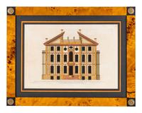 Four Architectural Engravings — 19TH CENTURY