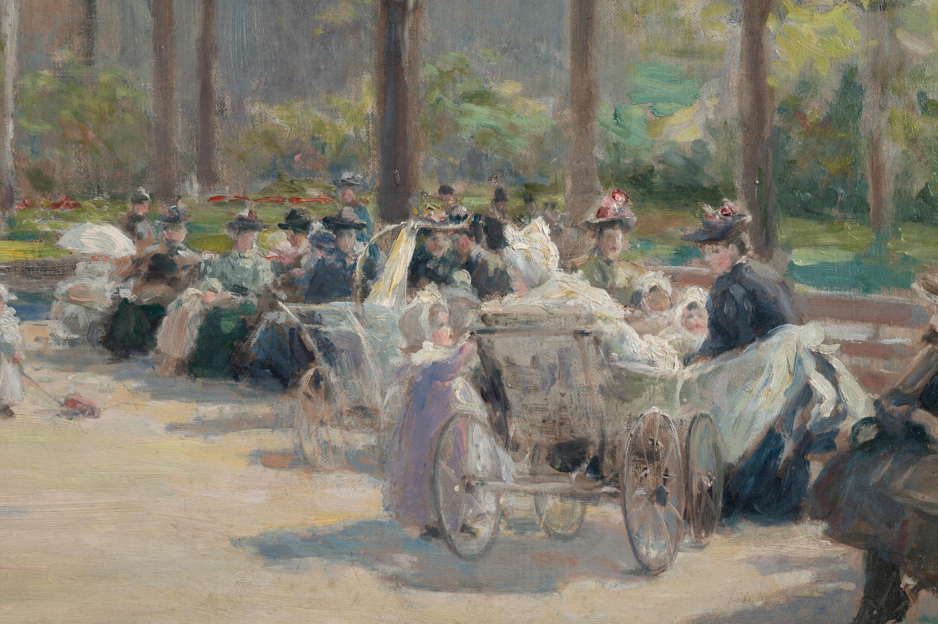 A Spring Morning in the Park, Rittenhouse Square, Philadelphia