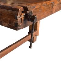 A Woodworker's Table 151" W x 43" D x 34" H — Italy, Circa 1900