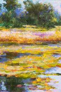 Three Works: Meadow Stream , Lilly Pond and Flowery Marsh
