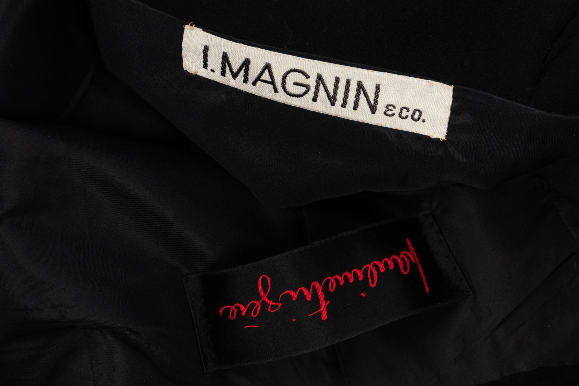 Two Designer Coats; One Yves Saint Laurent, One Pauline Trigère,