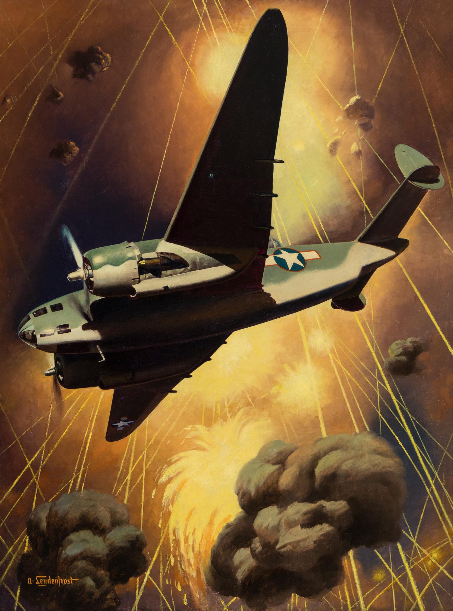 LEYDENFROST, Alexander (1888-1961). The Ventura is a Bruiser . c. 1944.