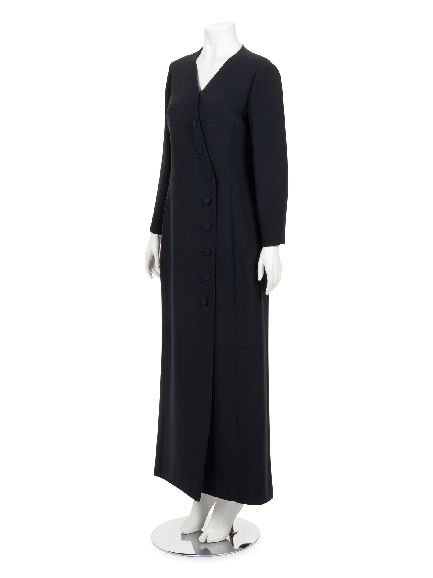 Christian Dior Silk Crepe Button Down Dress