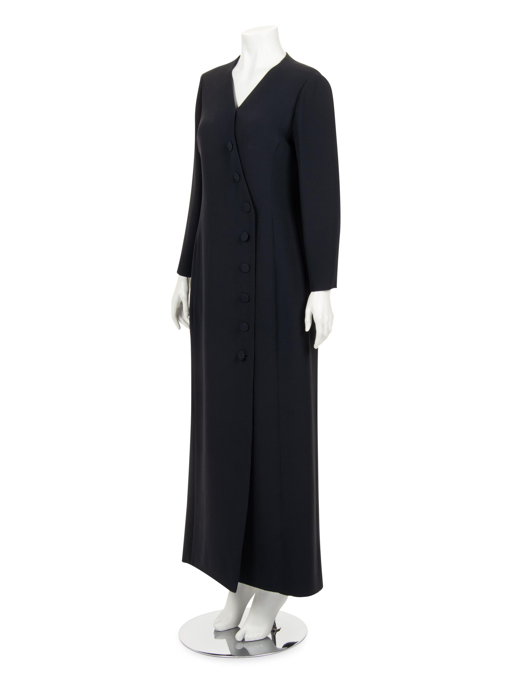 Christian Dior Silk Crepe Button Down Dress
