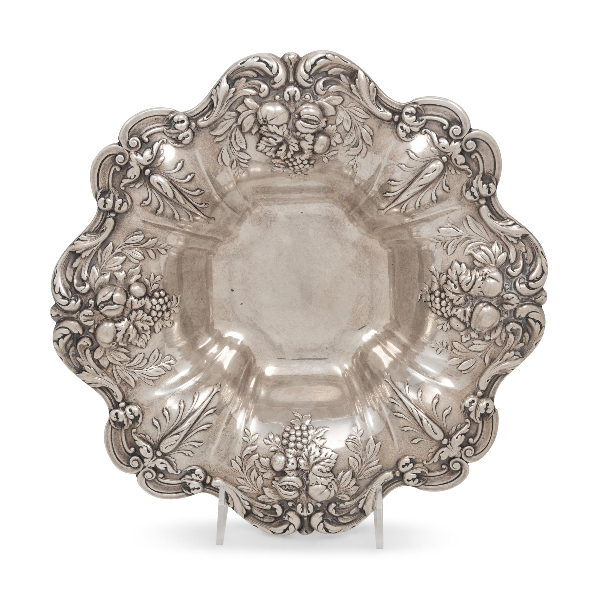 A Reed and Barton Silver Francis I Bowl