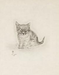 FOUJITA, TSUGOUHARA. 20 etchings from A Book of Cats. New York, 1930. One signed in pencil.