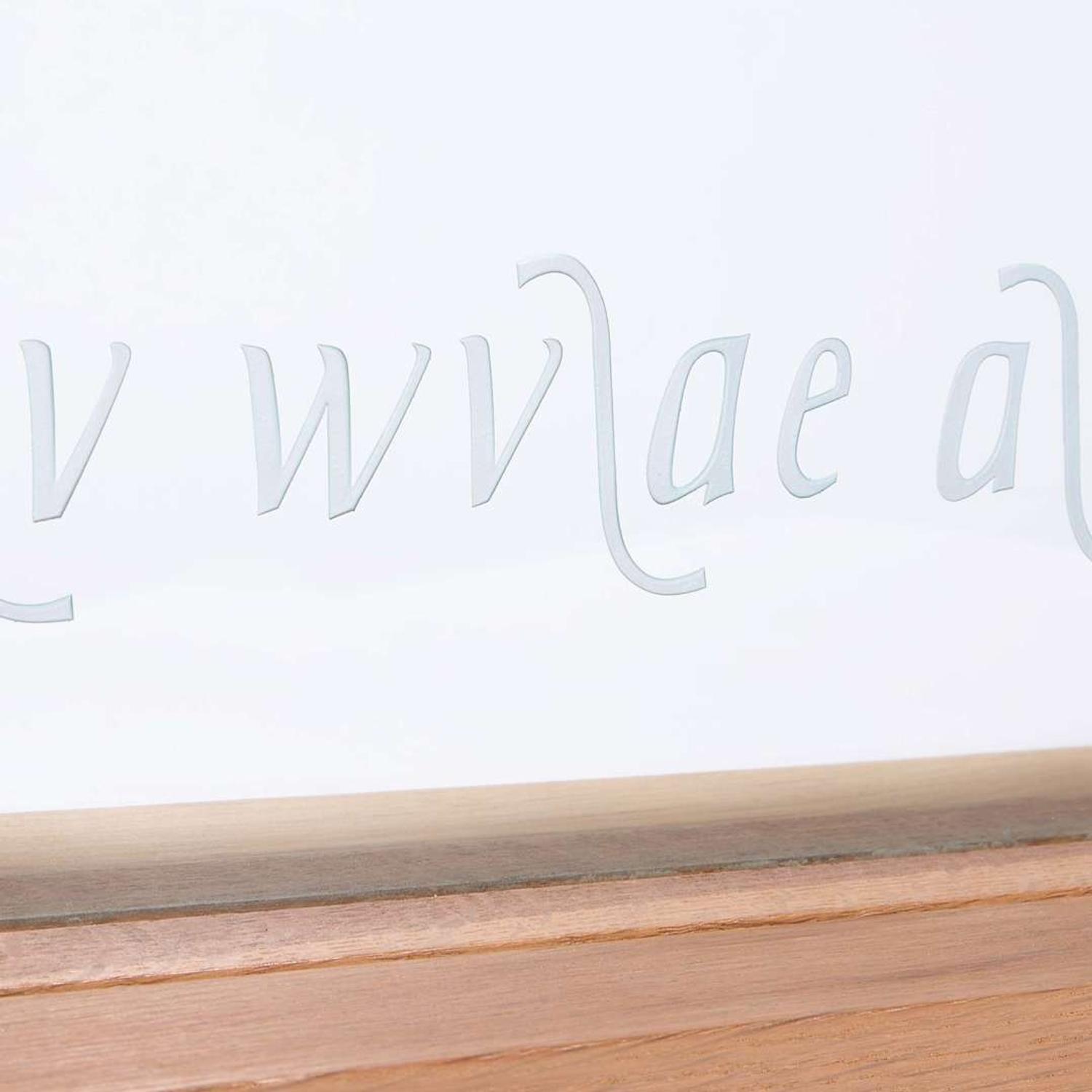 Ian Hamilton Finlay (British, 1925-2006) Wave