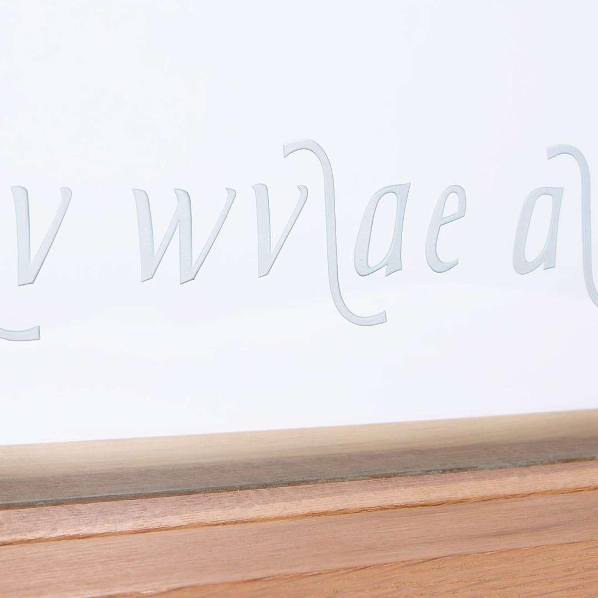 Ian Hamilton Finlay (British, 1925-2006) Wave