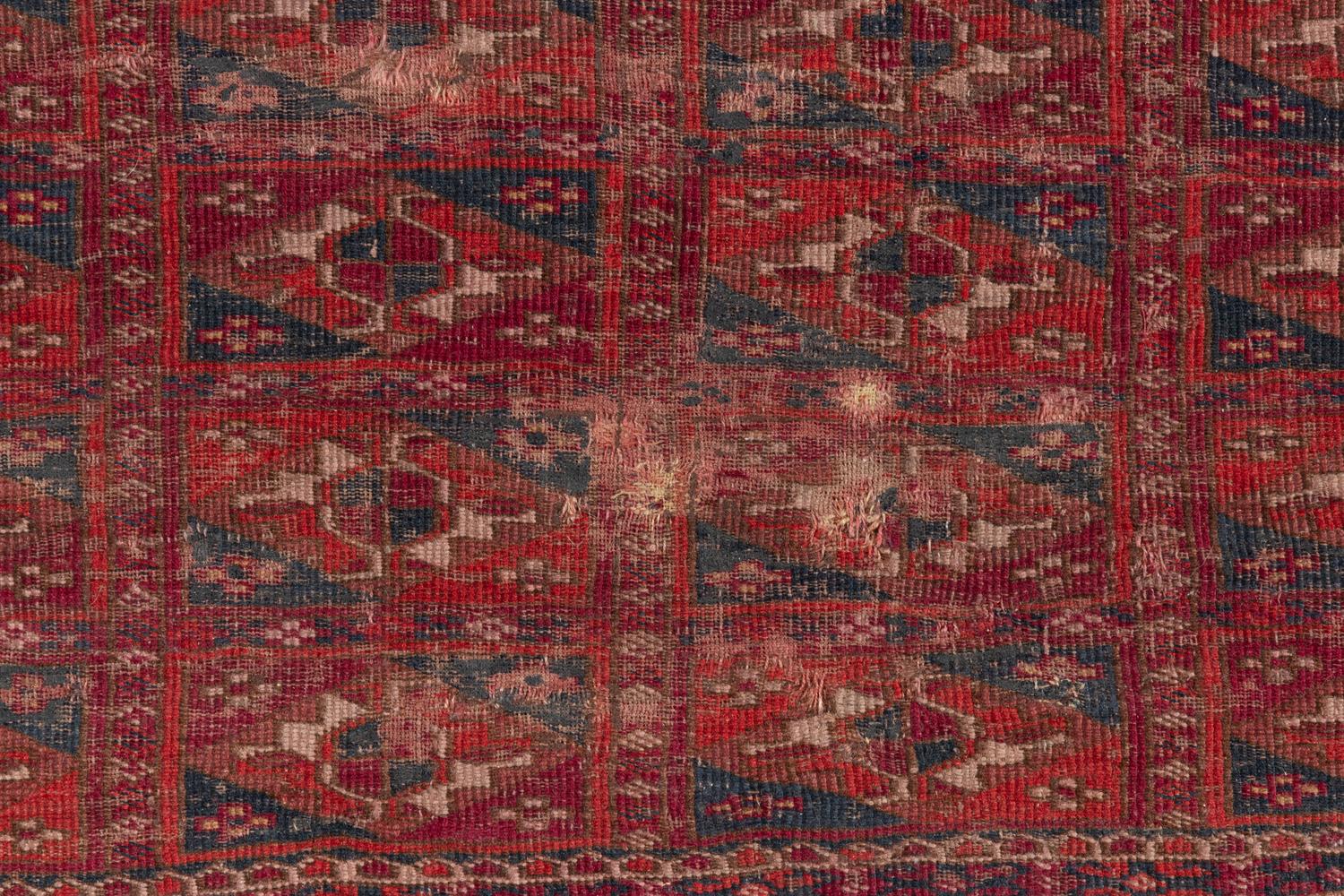 An Afghan Wool Rug