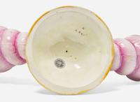 A Wedgwood Majolica Figural Double Salt, UK, circa 1875