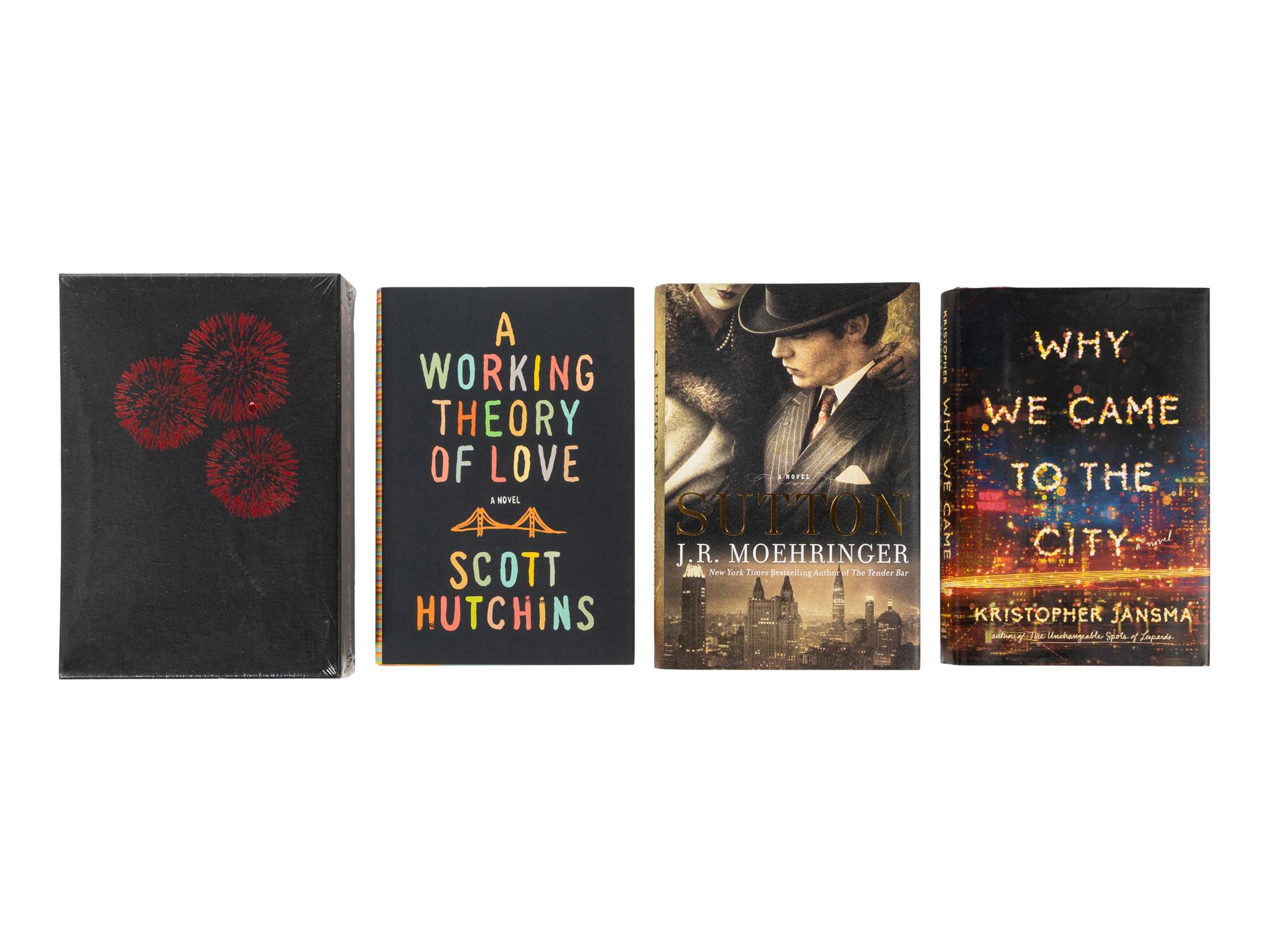 [LITERATURE -- THE CITY]. A group of 4 FIRST EDITION works, ALL SIGNED, comprising: